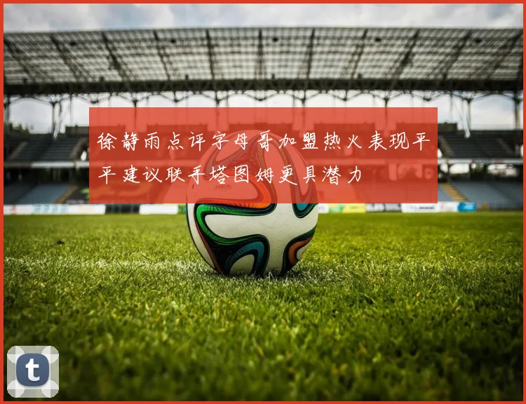 徐静雨点评字母哥加盟热火表现平平建议联手塔图姆更具潜力